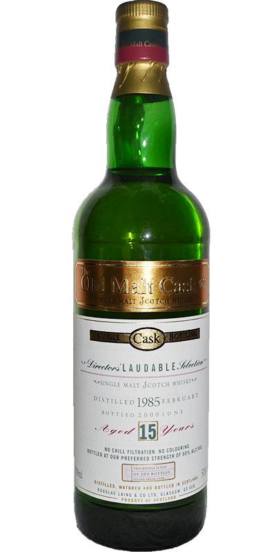 Laphroaig 1985 DL Laudable  The Old Malt Cask