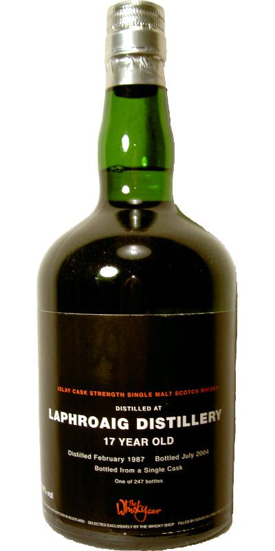 Laphroaig 1987 DL  for The Whisky Shop