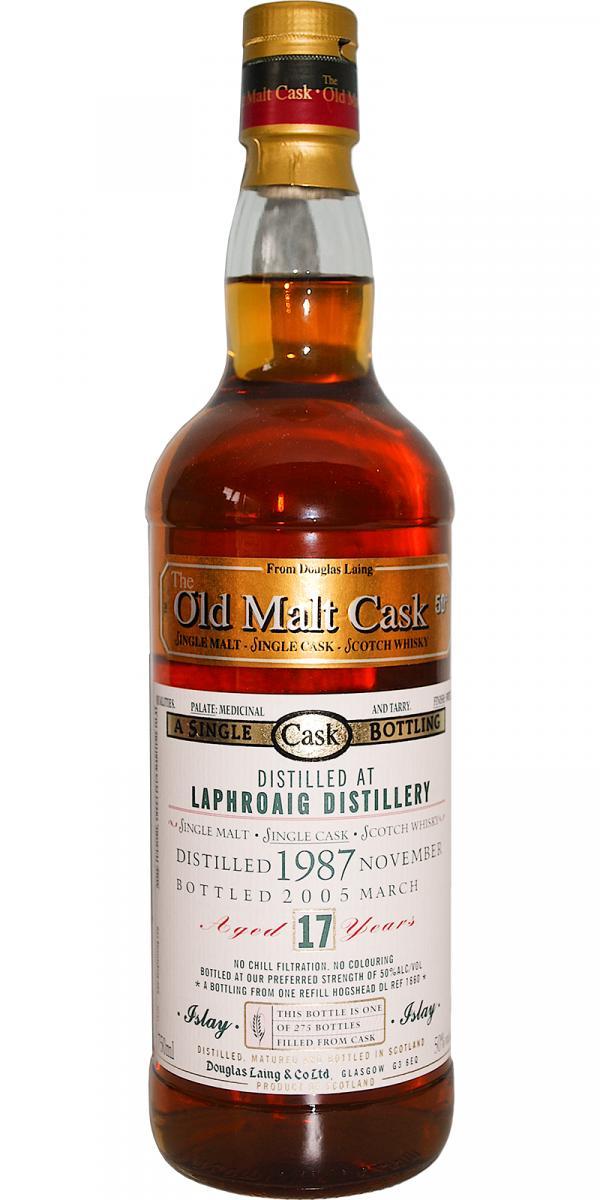 Laphroaig 1987 DL  The Old Malt Cask