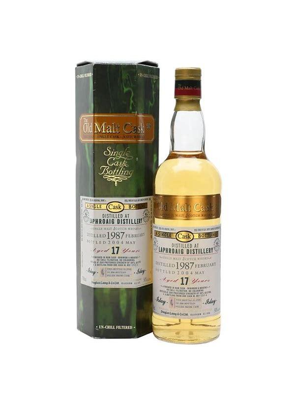 Laphroaig 1987 DL  The Old Malt Cask