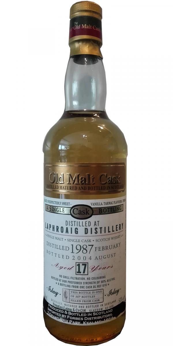 Laphroaig 1987 DL  The Old Malt Cask