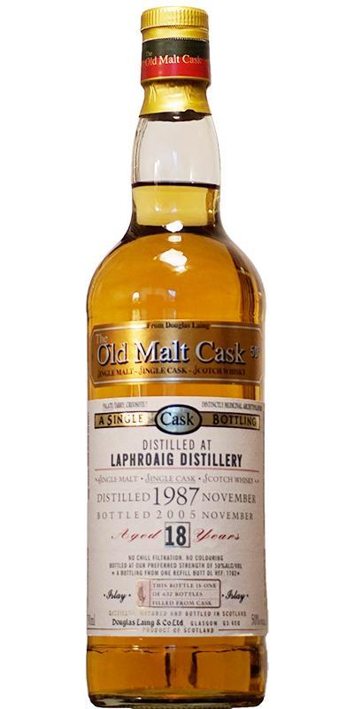 Laphroaig 1987 DL  The Old Malt Cask