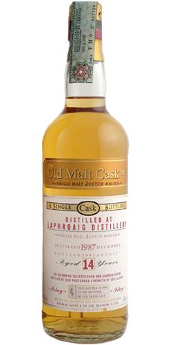 Laphroaig 1987 DL  The Old Malt Cask