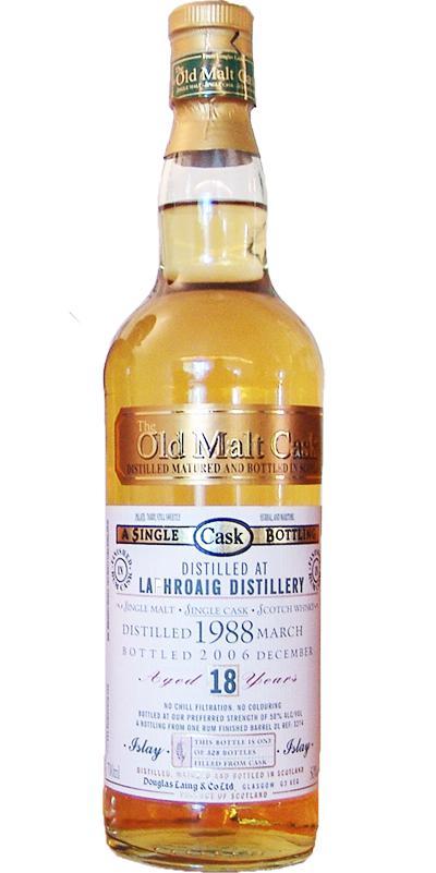 Laphroaig 1988 DL  The Old Malt Cask