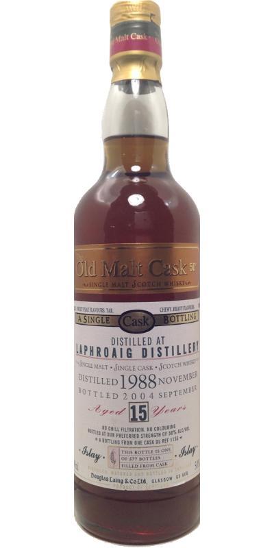 Laphroaig 1988 DL  The Old Malt Cask