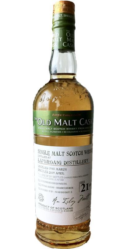 Laphroaig 1988 DL  The Old Malt Cask