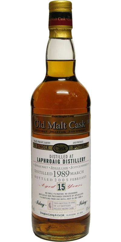 Laphroaig 1989 DL  The Old Malt Cask
