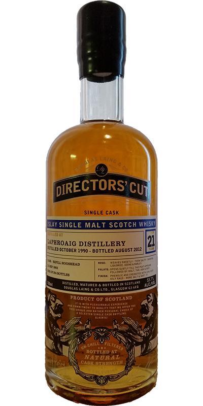 Laphroaig 1990 DL  Directors' Cut
