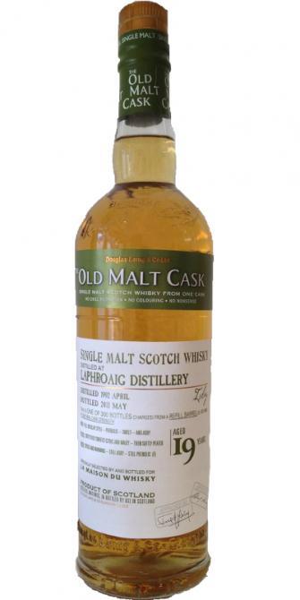 Laphroaig 1992 DL  The Old Malt Cask
