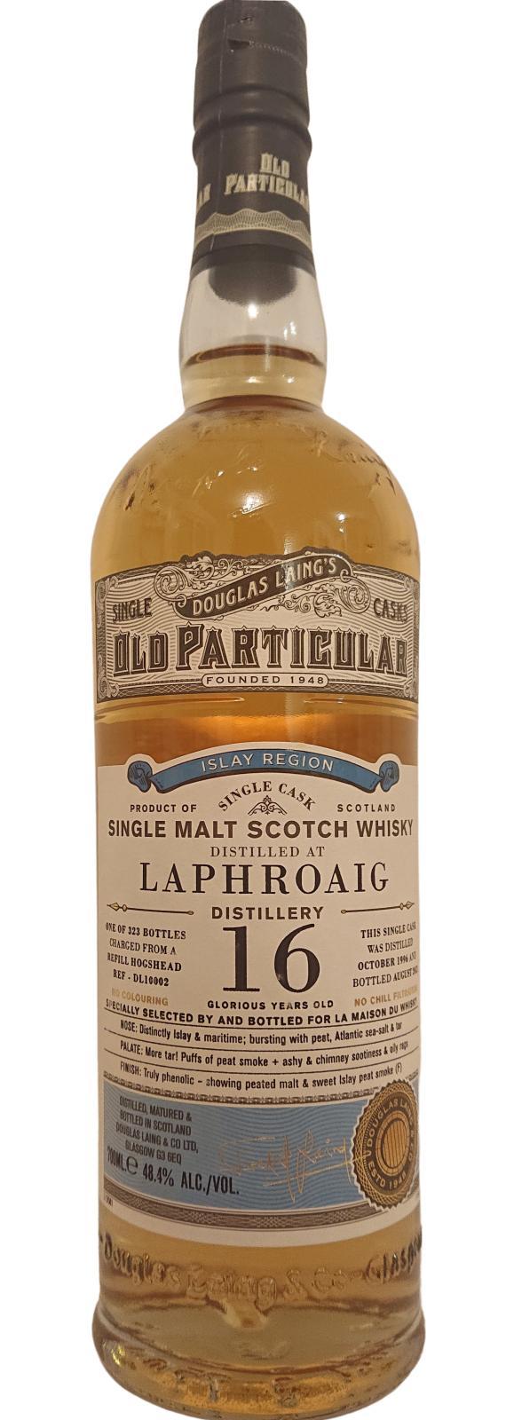 Laphroaig 1996 DL  Old Particular