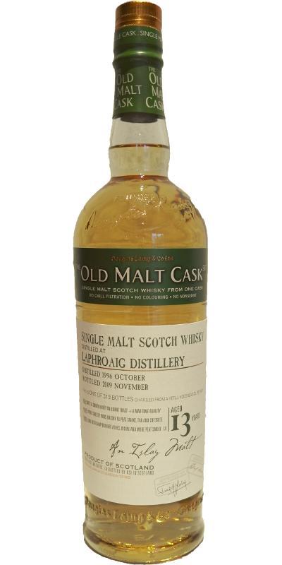 Laphroaig 1996 DL  The Old Malt Cask