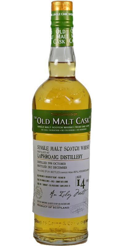 Laphroaig 1998 DL  The Old Malt Cask