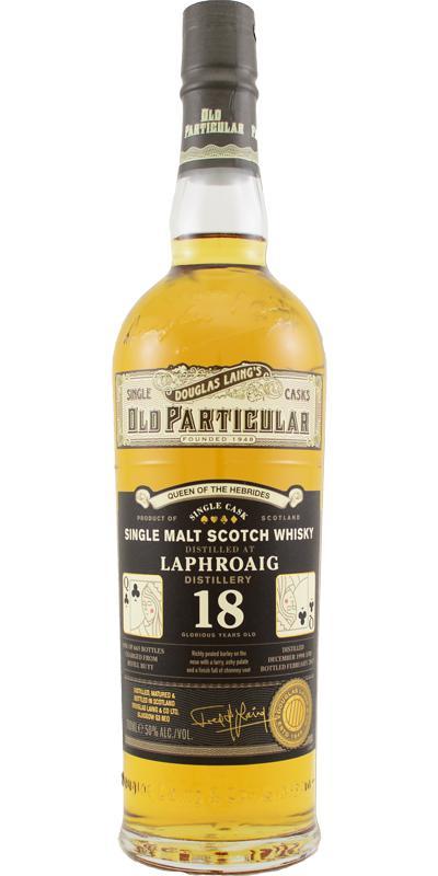 Laphroaig 1998 DL  Old Particular - Consortium of Cards