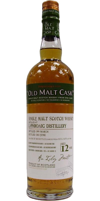 Laphroaig 1999 DL  The Old Malt Cask