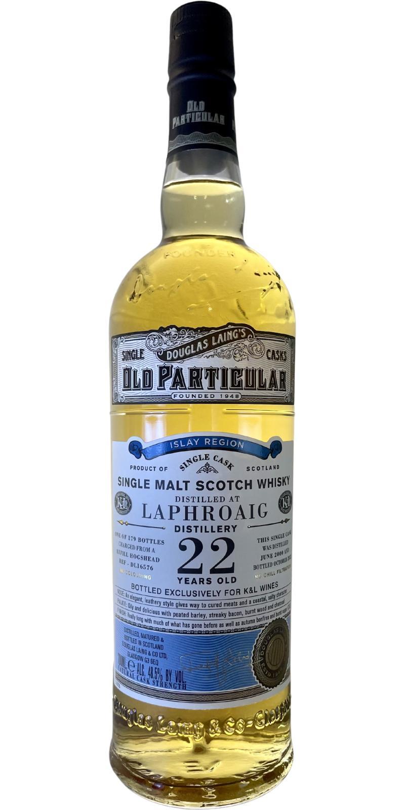 Laphroaig 2000 DL  Old Particular