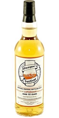 Laphroaig 2001 DL  Glasgow's Whisky Festival 2011