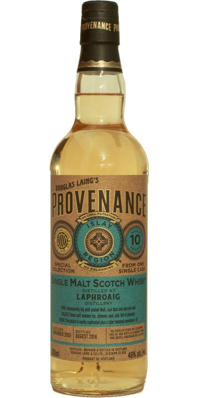 Laphroaig 2005 DL  Provenance