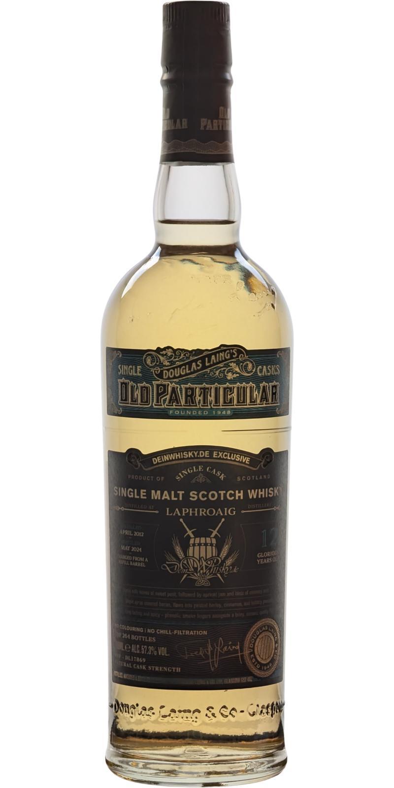 Laphroaig 2012 DL  Old Particular