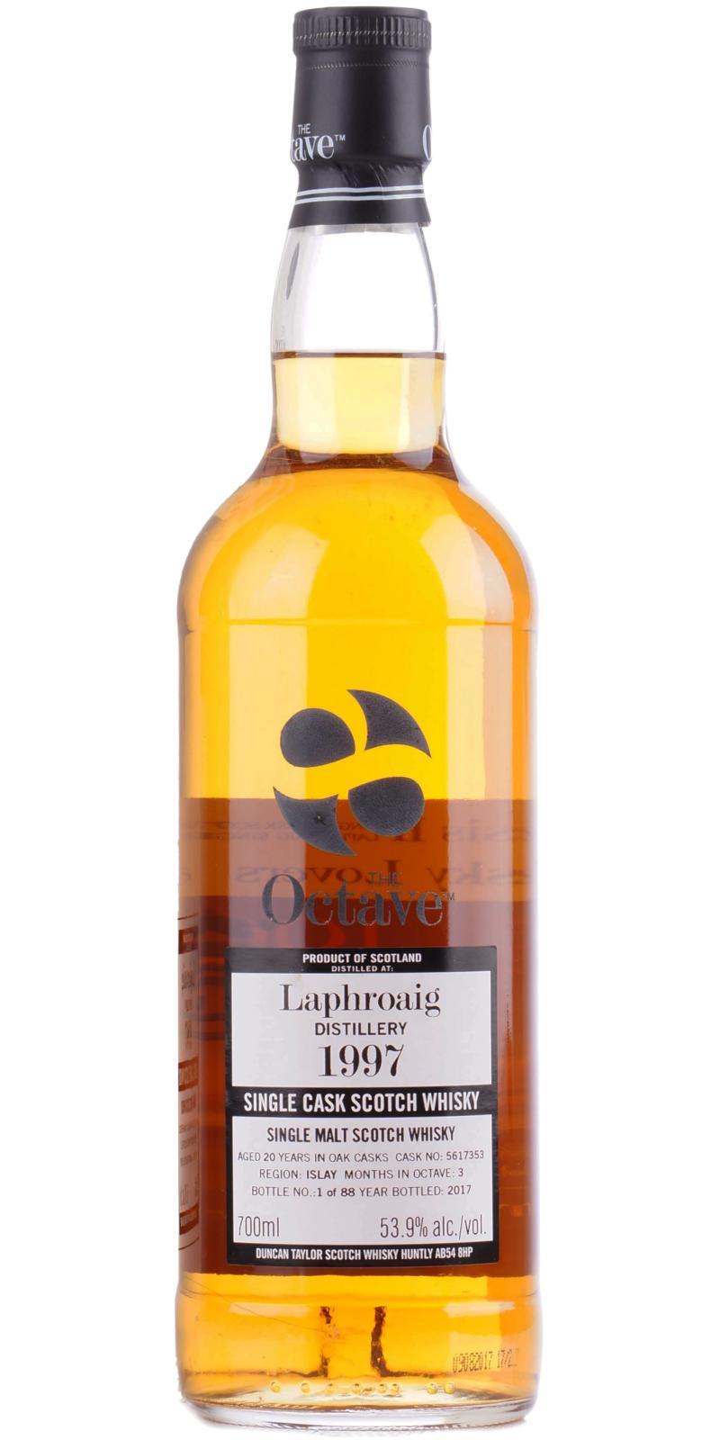 Laphroaig 1997 DT  The Octave