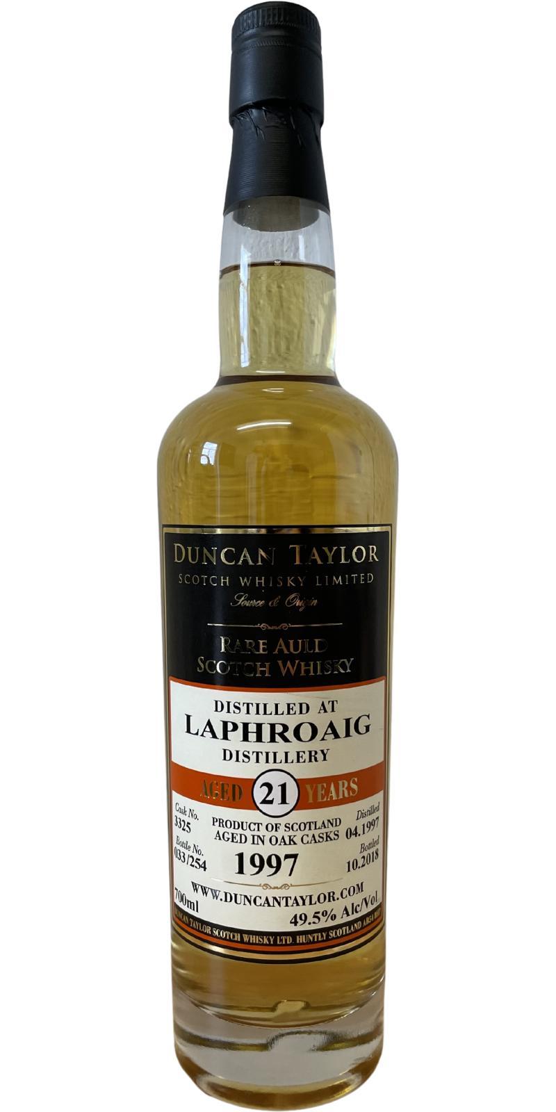 Laphroaig 1997 DT  Rare Auld