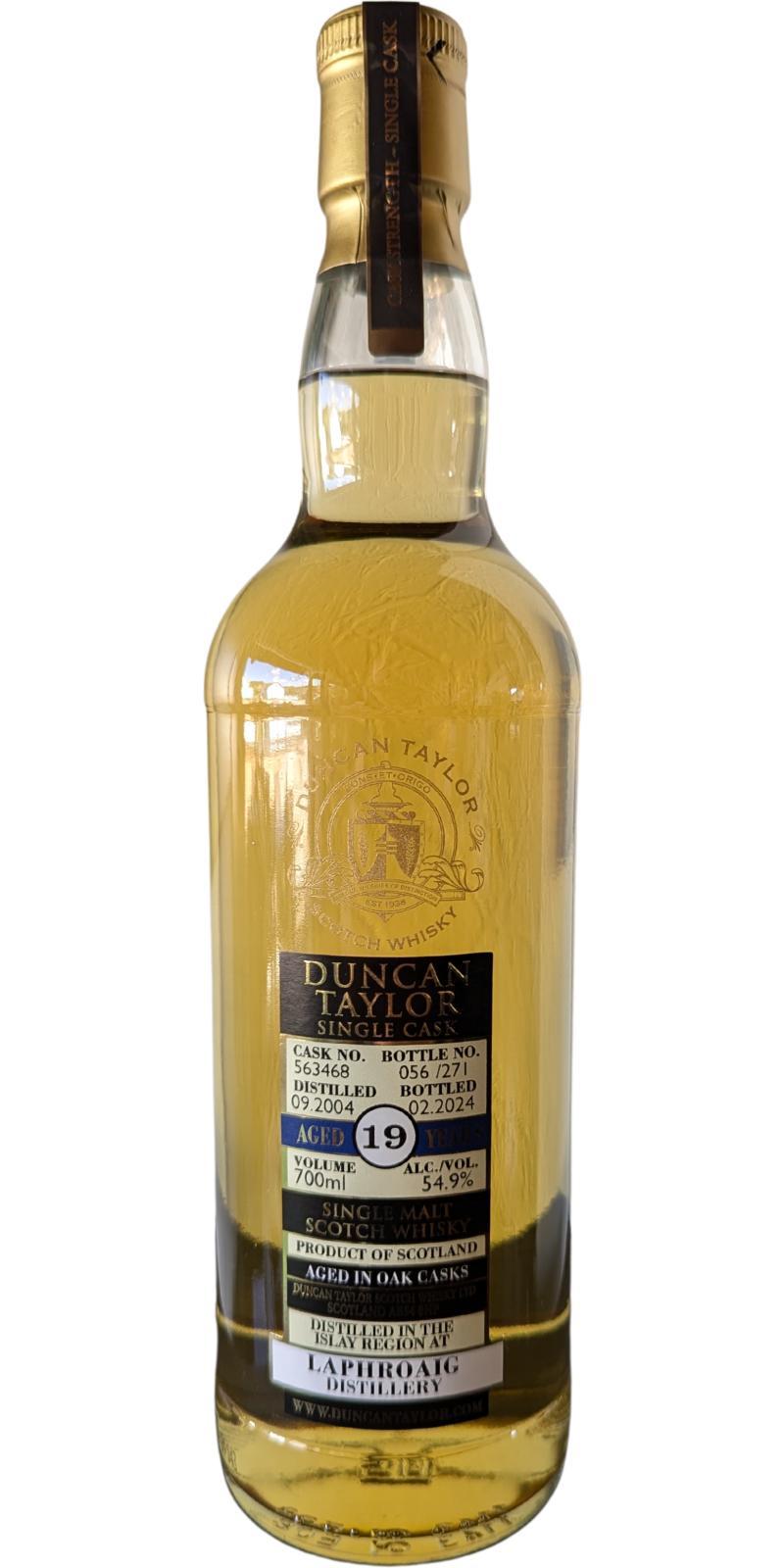Laphroaig 2004 DT  Single Cask