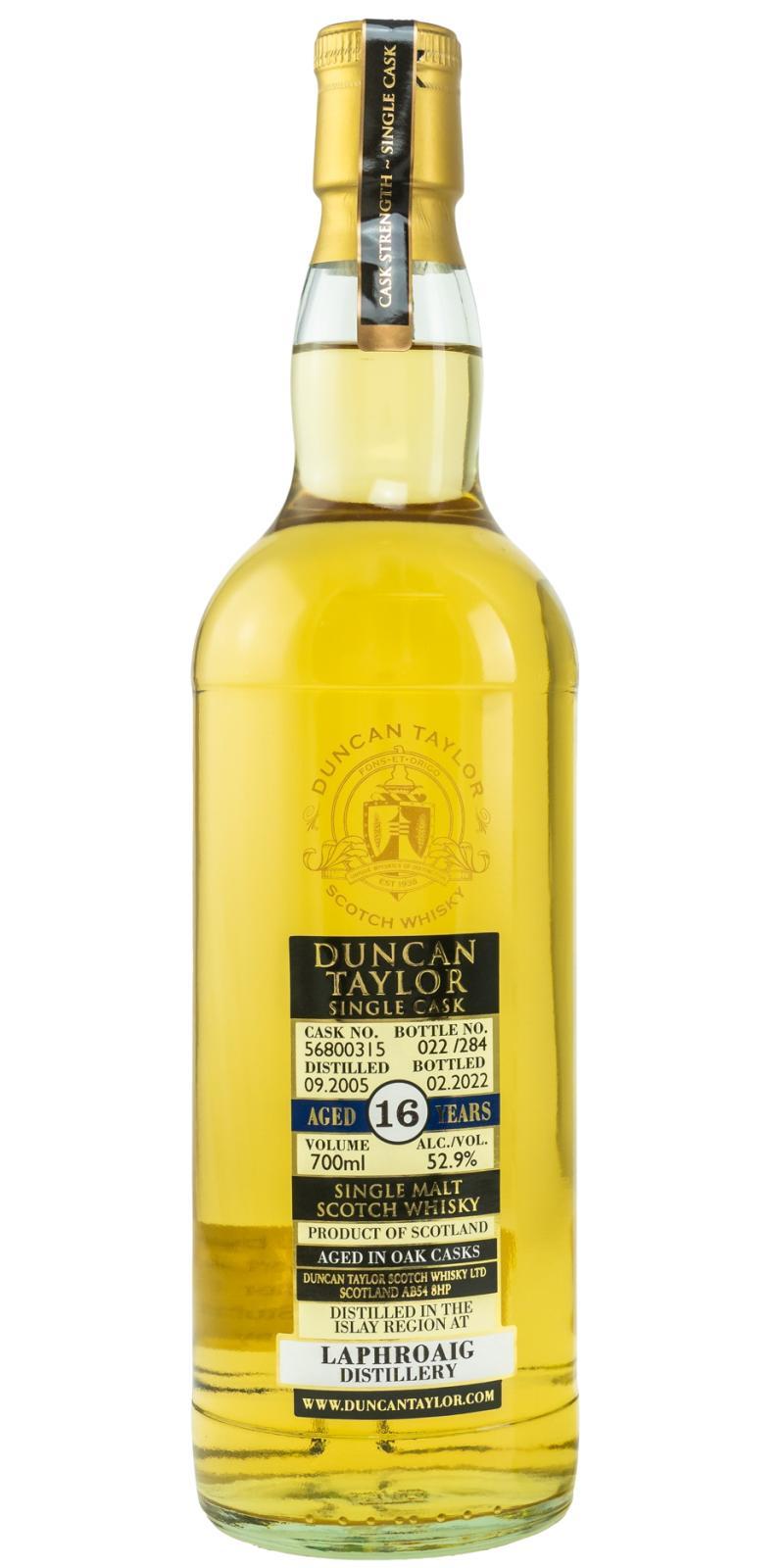 Laphroaig 2005 DT  Single Cask