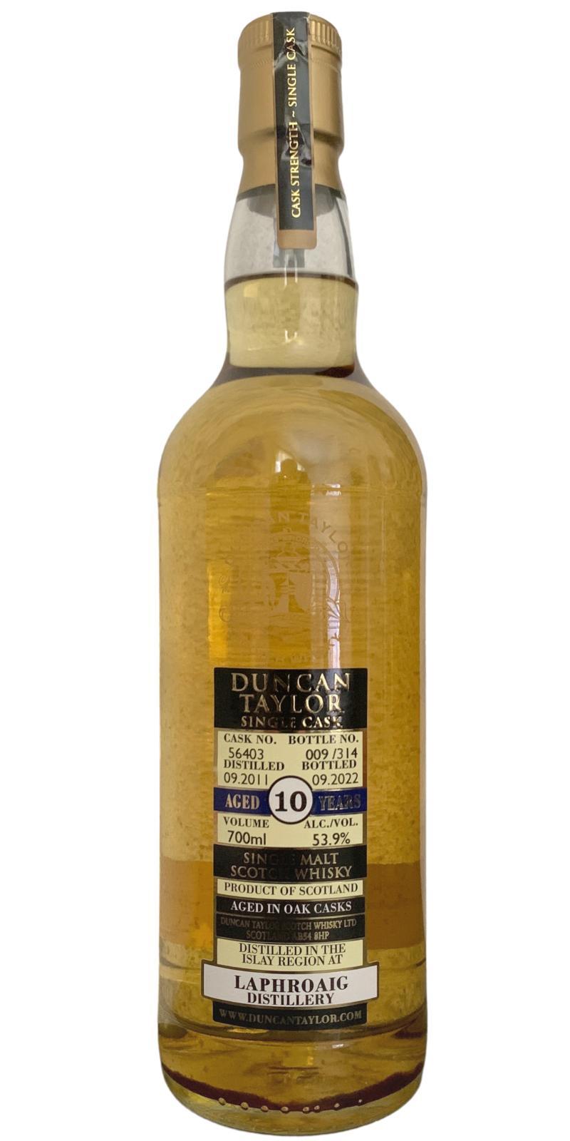 Laphroaig 2011 DT  Single Cask