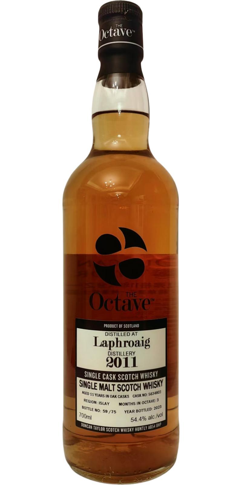 Laphroaig 2011 DT  The Octave