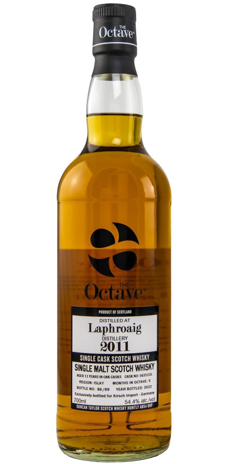 Laphroaig 2011 DT  The Octave