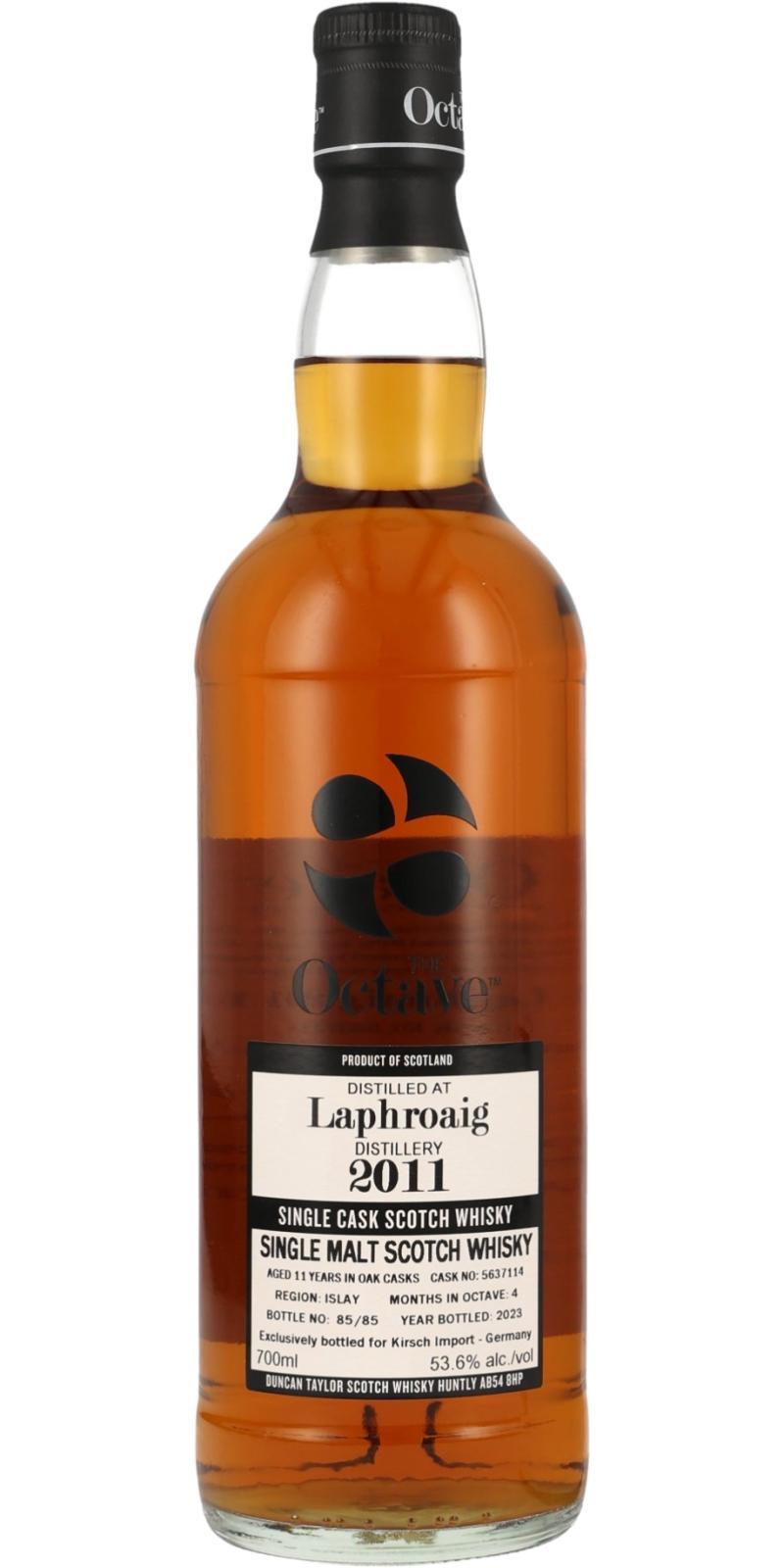 Laphroaig 2011 DT  The Octave