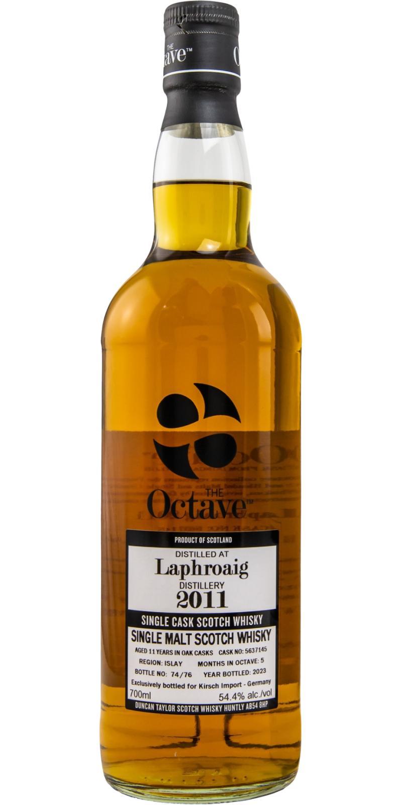 Laphroaig 2011 DT  The Octave