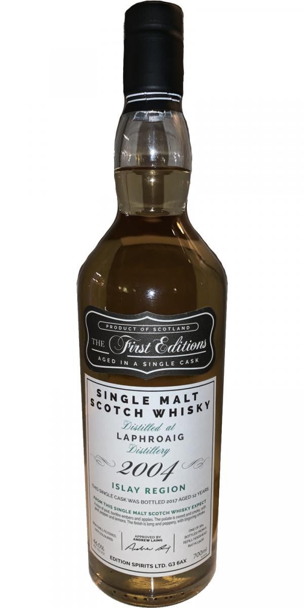 Laphroaig 2004 ED  The First Editions
