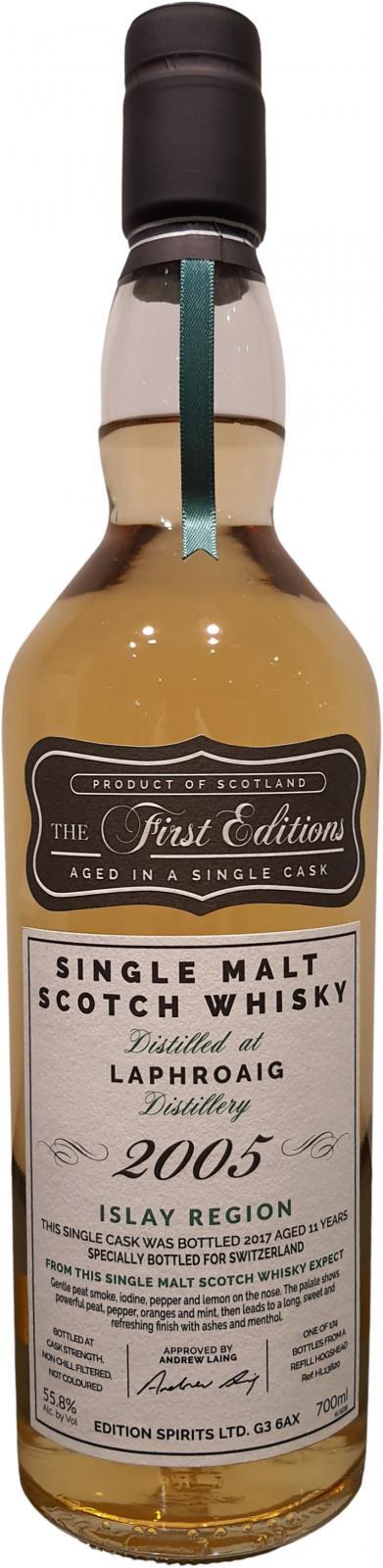 Laphroaig 2005 ED  The First Editions