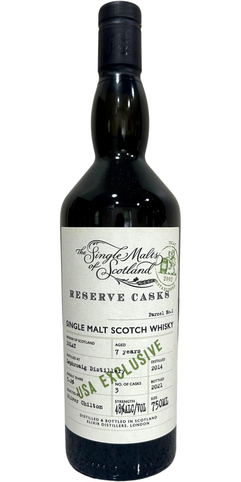 Laphroaig 2014 ElD  The Single Malts of Scotland - Reserve Casks