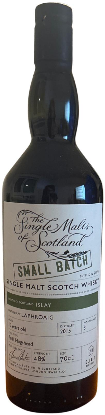 Laphroaig 2015 ElD  The Single Malts of Scotland - Small Batch