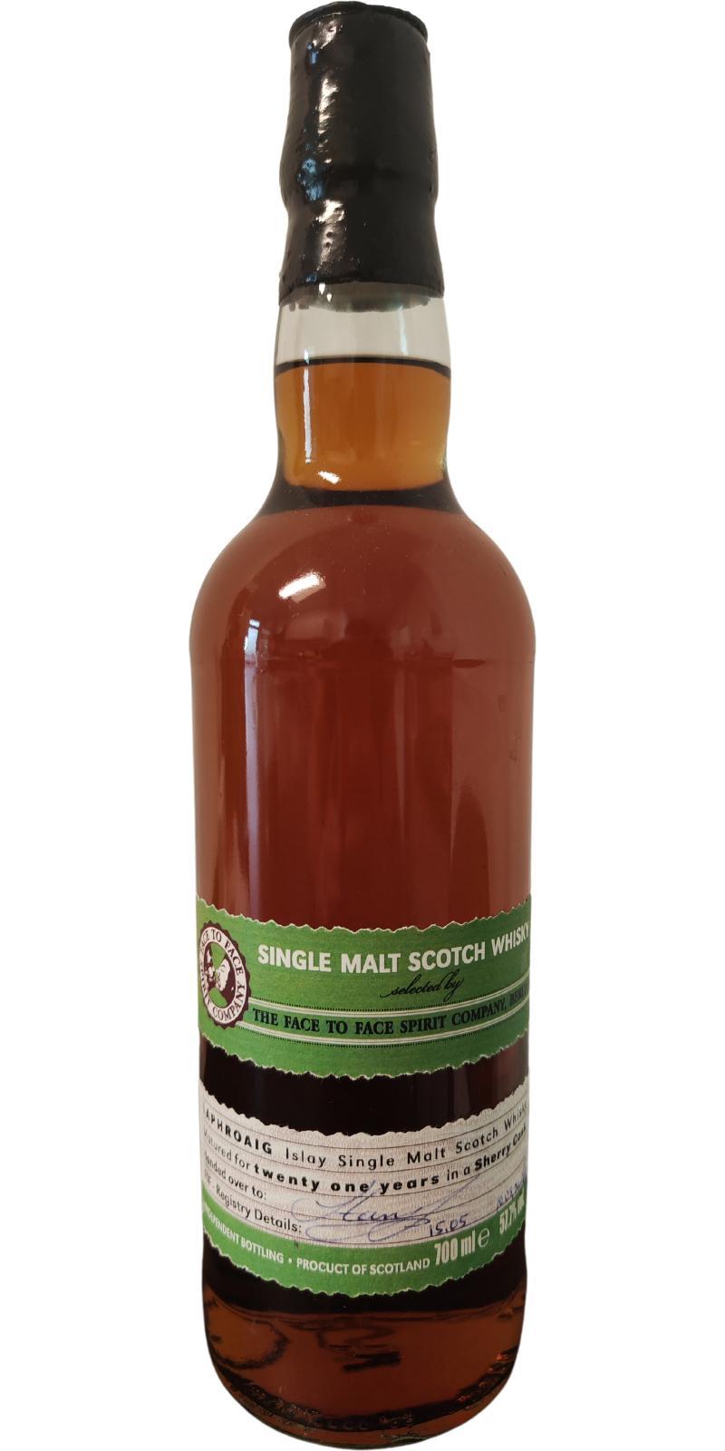 Laphroaig 21-year-old FtF