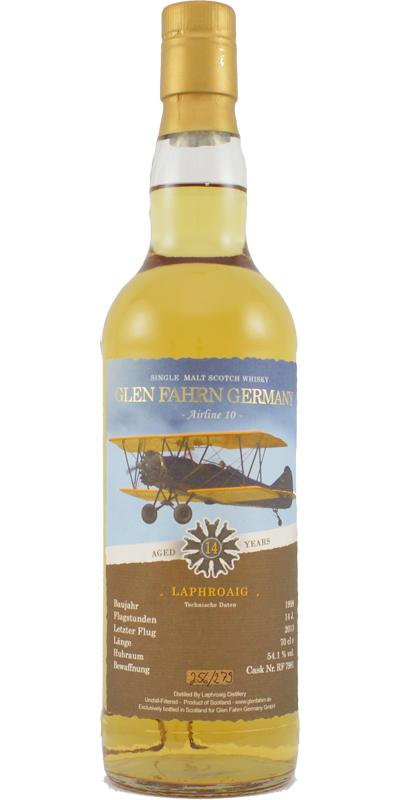 Laphroaig 1998 GF  Airline Edition No. 10