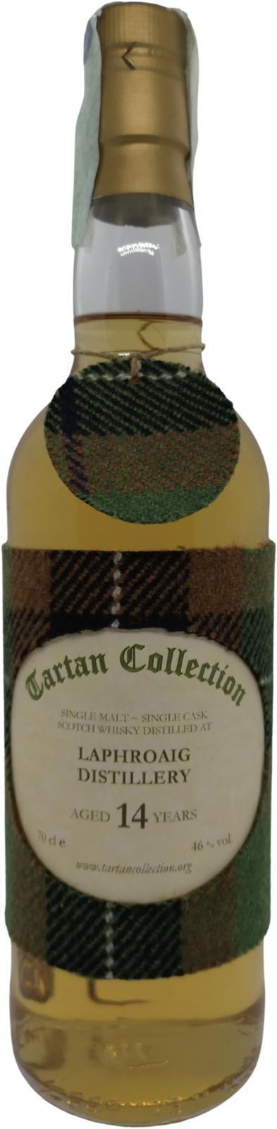 Laphroaig 14-year-old HSC  Tartan Collection