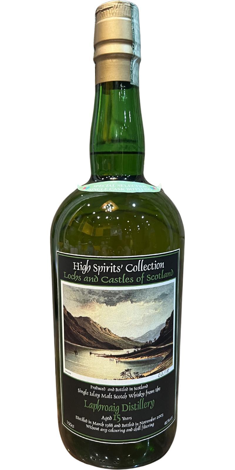 Laphroaig 1988 HSC  Lochs and Castles of Scotland No 3