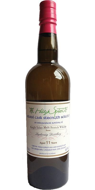Laphroaig 1998 HSC  Natural Cask Strength Selection