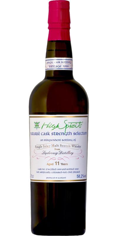 Laphroaig 1999 HSC  Natural Cask Strength Selection