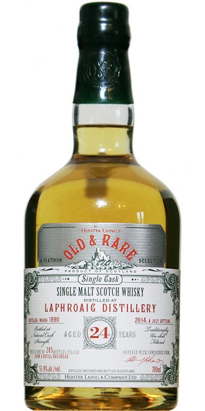 Laphroaig 1990 HL  Old & Rare - A Platinum Selection