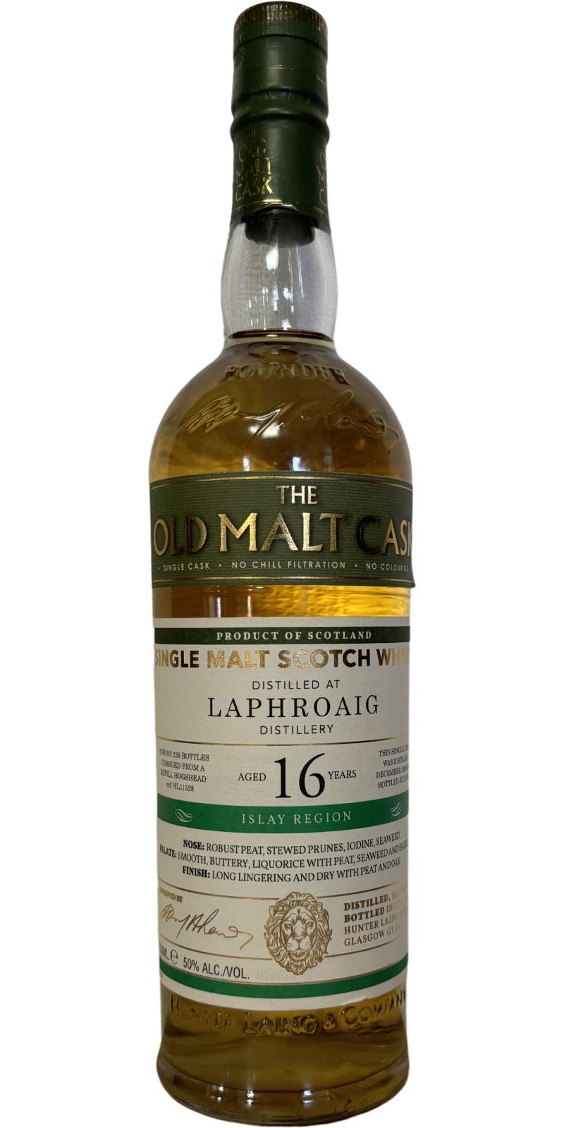 Laphroaig 1998 HL  The Old Malt Cask