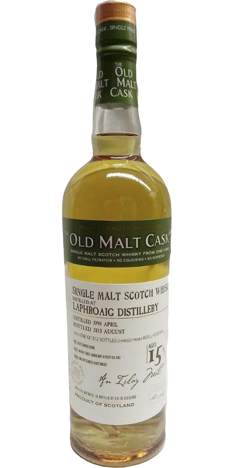 Laphroaig 1998 HL  The Old Malt Cask