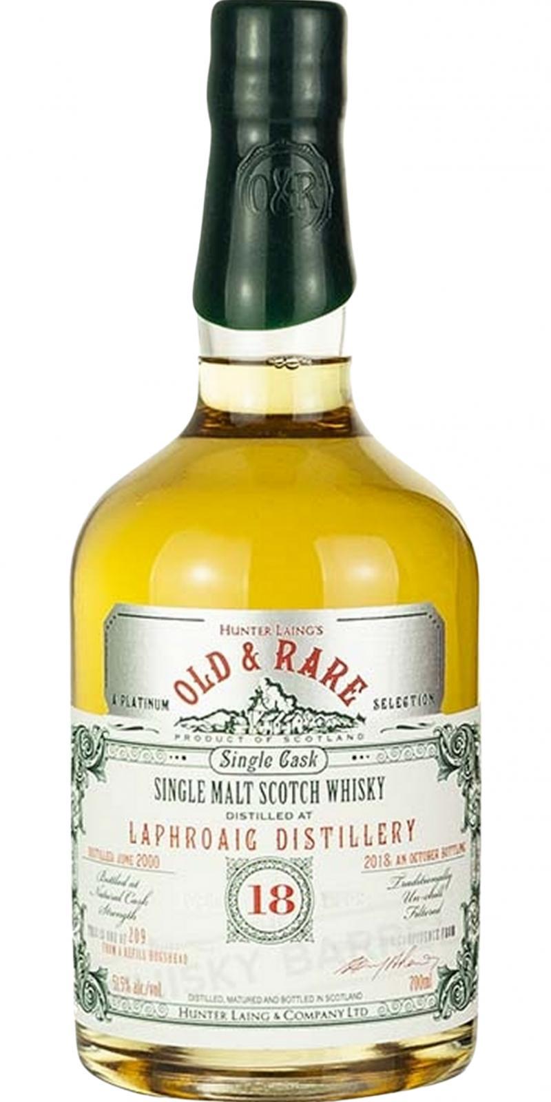 Laphroaig 2000 HL  Old & Rare - A Platinum Selection