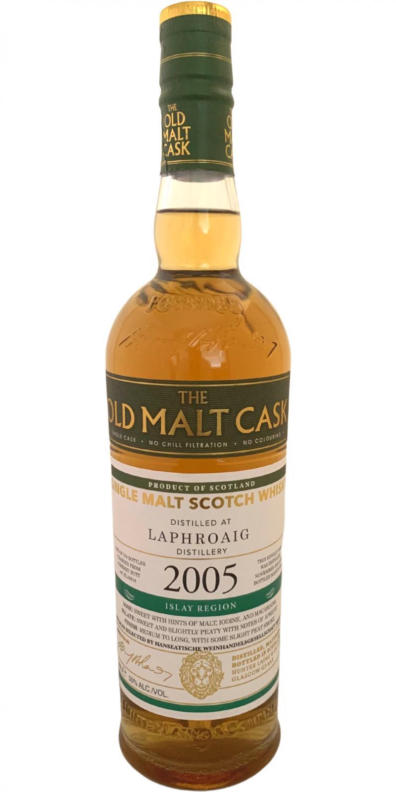 Laphroaig 2005 HL  The Old Malt Cask