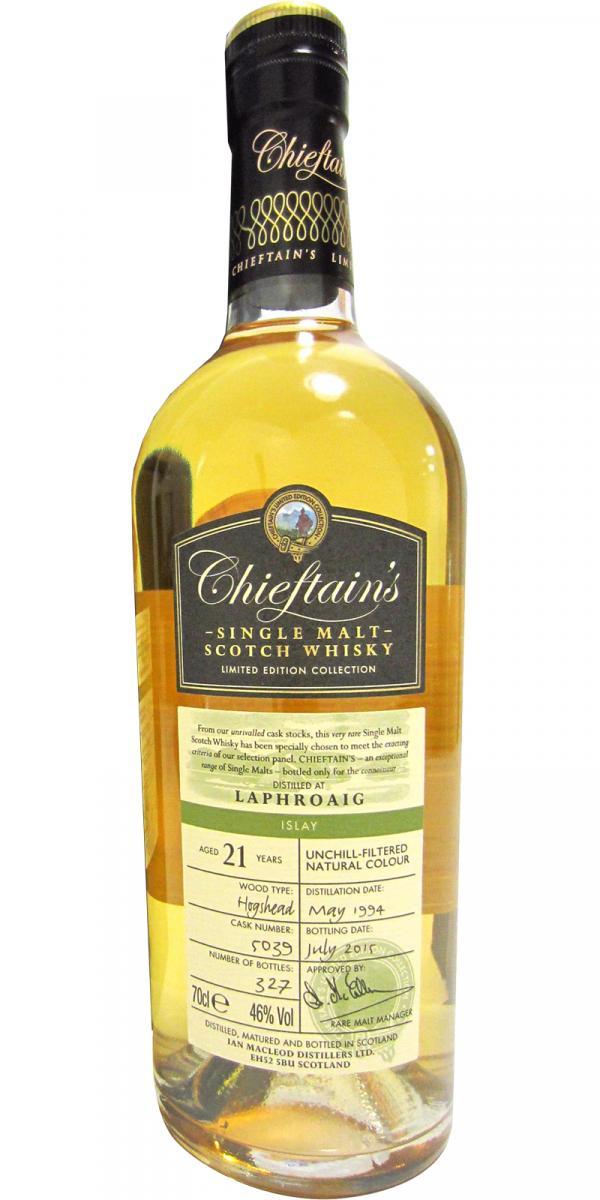 Laphroaig 1994 IM  Chieftain's
