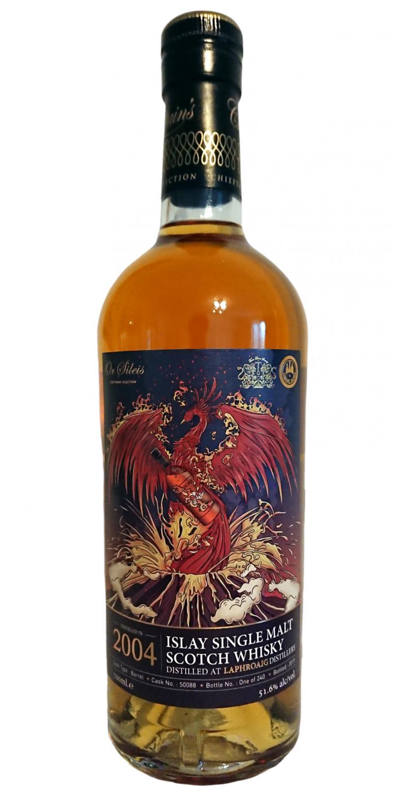 Laphroaig 2004 IM  Chieftain's - Or Sileis