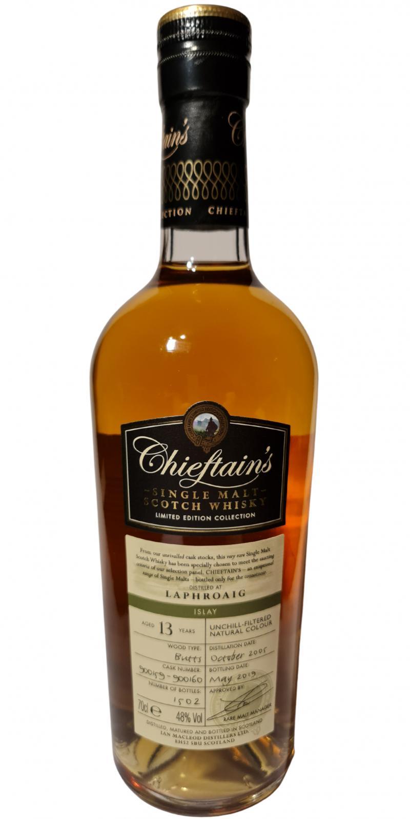 Laphroaig 2005 IM  Chieftain's