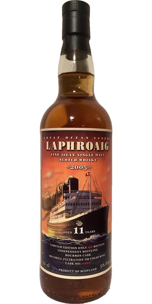 Laphroaig 2005 JW  Great Ocean Liners